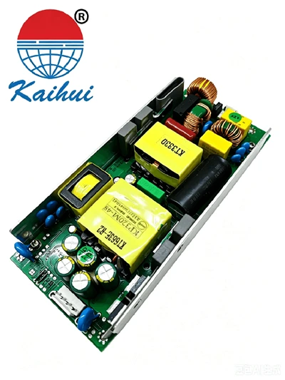 Alimentatore in modalità-interruttore per illuminazione esterna, alimentatore a tensione costante, tensione di uscita regolabile tramite interruttore su 24 V, 36 V, 42 V, 48 V, adatto per l'uso dopo l'invasatura